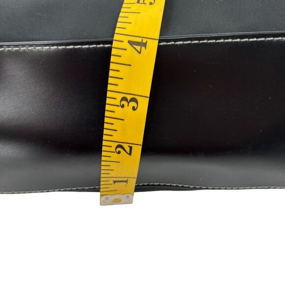 ESTÉE Lauder Black Satchel/Tote Bag with Matching Make-up/Lip Stick Case Fob - Picture 13 of 16